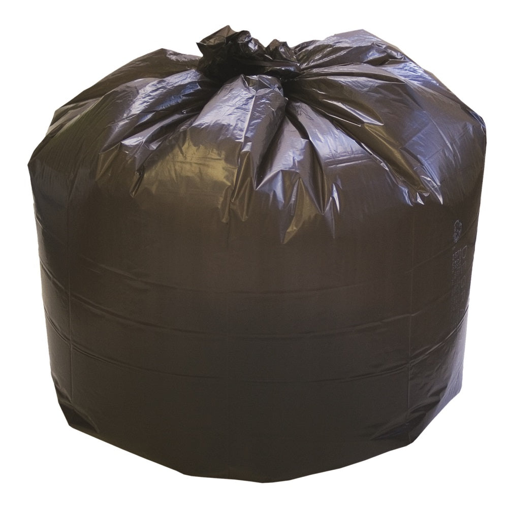 "TRC" RECYCLED EXTRA EXTRA HEAVY DUTY, TRASH BAG, BLACK or BROWN  CS