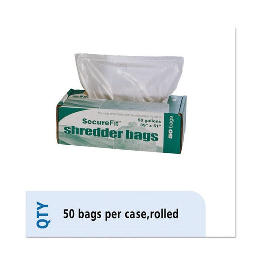 8105015574976 HEAVY DUTY SHREDDER BAGS, 50 GALLON CAPACITY, CS