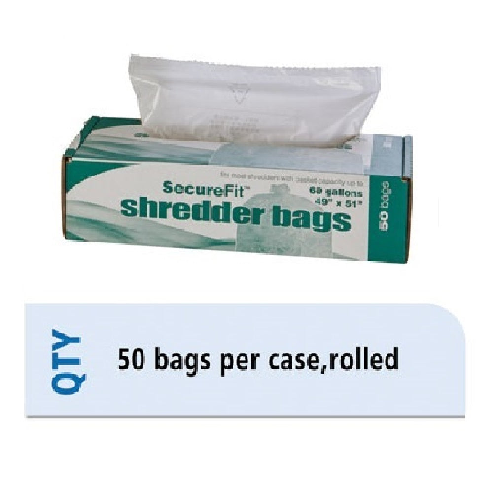 8105015574982 - HEAVY DUTY SHREDDER BAGS, 60 GALLON CAPACITY CS