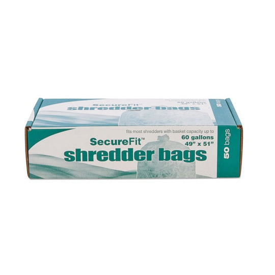 8105015574982 - HEAVY DUTY SHREDDER BAGS, 60 GALLON CAPACITY CS