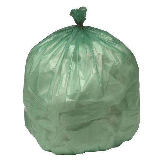 CLC CONTROLLED LIFE-CYCLE BAGS,  DEGRADABLE - GREEN BX