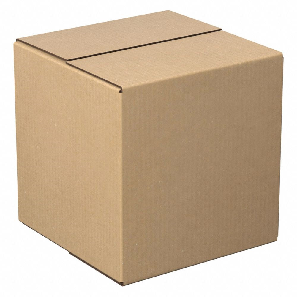 WEATHER RESISTANT CORRUGATED SHIPPING BOX - 10" x 10" X 8” CS