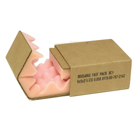 SLIDE PACK SHIPPING BOX, GRADE V3C, BROWN BX