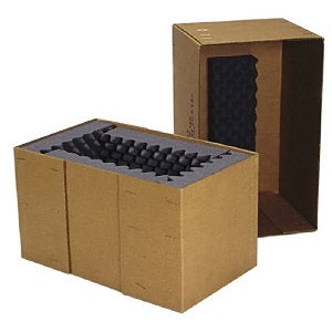 FULL-TELESCOPING, FAST PACK SHIPPING BOX, 32" x 18" x 16" - BROWN CS