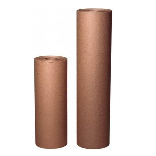 KRAFT PAPER ROLLS - 36" WIDE, 9" DIAMETER - 60 LB BASIS WEIGHT RO