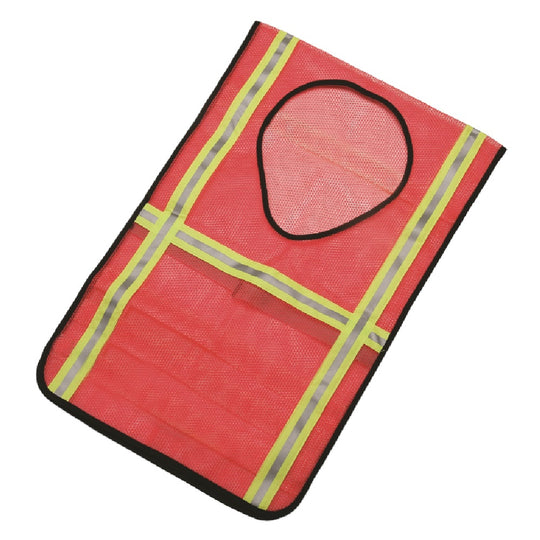 3M HIGH VISIBILITY SAFETY VEST, EXTRA LONG BACK - ORANGE W/ REFLECTIVE STRIPS BX