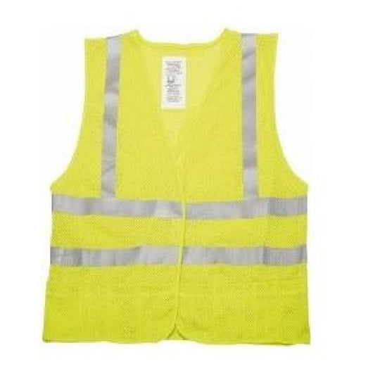 CLASS 2 ANSI 107-2010 FR COMPLIANT SAFETY VEST - EXTRA LARGE EA