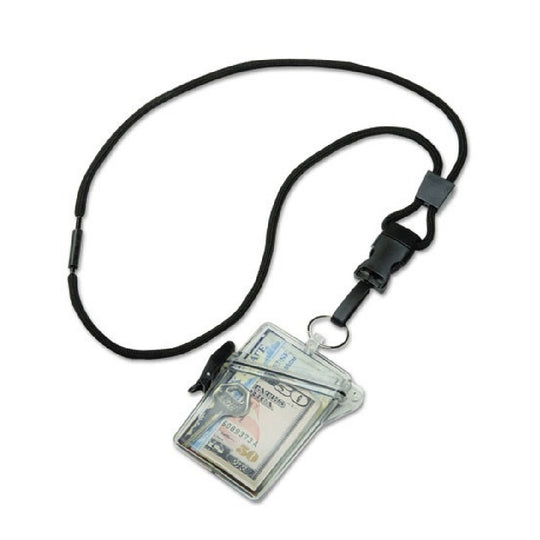 8455016259782 - WATERPROOF MULTIPLE ID HOLDER W/LANYARD BX