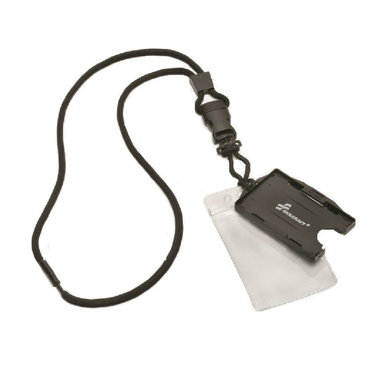 FLIGHT LINE, 36" LANYARD, BLACK BX