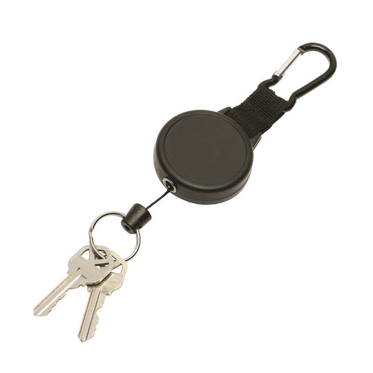 8455016926242 - RETRACTABLE KEY REEL - BLACK EA