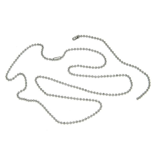 LANYARD CHAIN, PERSONAL ID HOLDER - SILVER EA