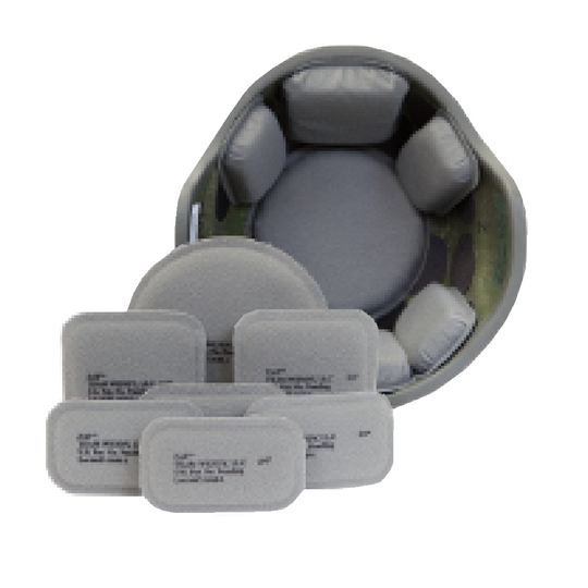 ADVANCED COMBAT HELMET PAD SET, FOLIAGE GREEN PK