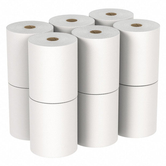 8540015923323 - CONTINUOUS ROLL PAPER TOWEL, WHITE BX