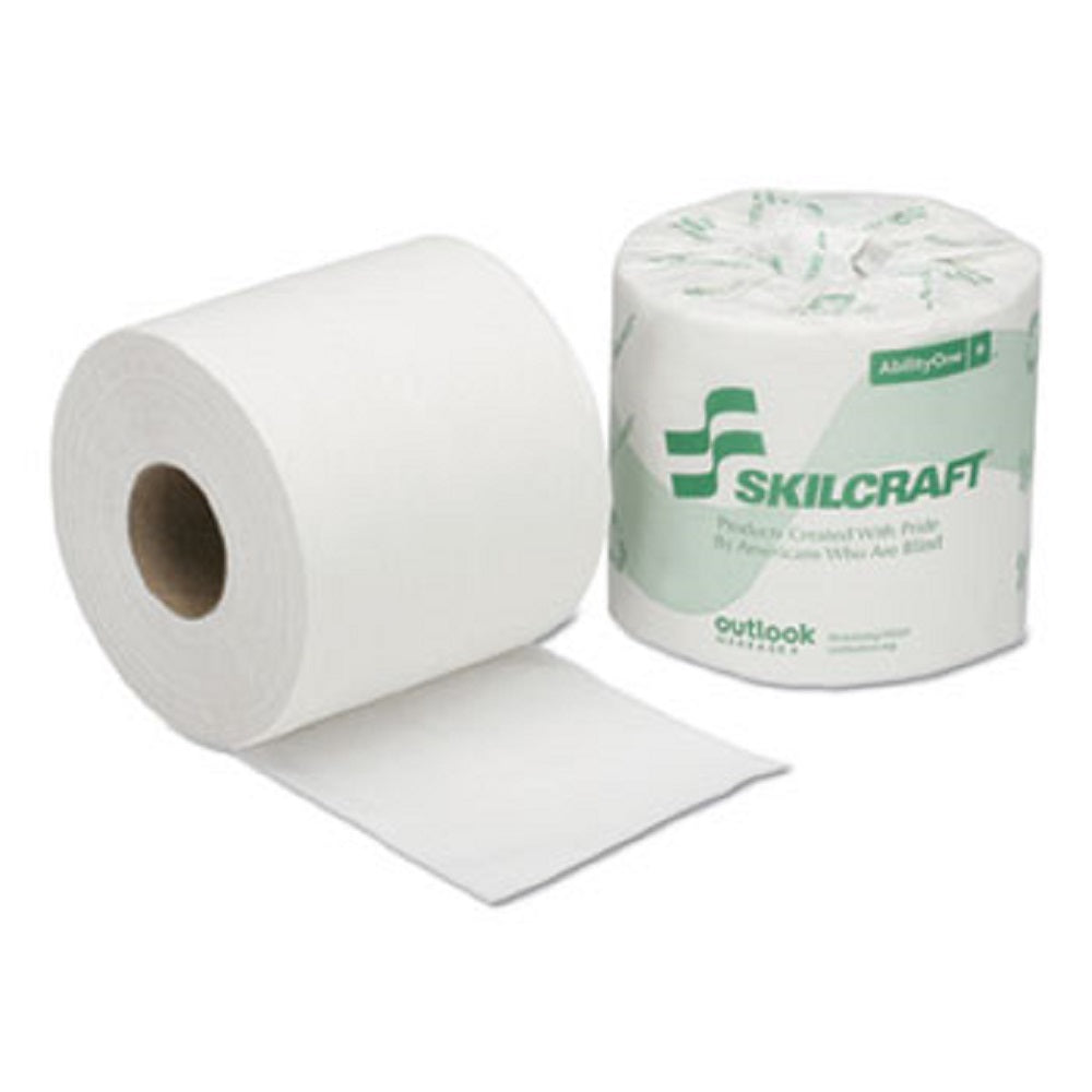 8540016308728 - 1-PLY TOILET TISSUE, SEPTIC SAFE, WHITE Bx