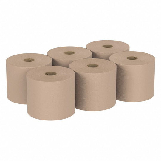 8540016671043 - HARDWOUND ROLL PAPER TOWEL - NATURAL Bx