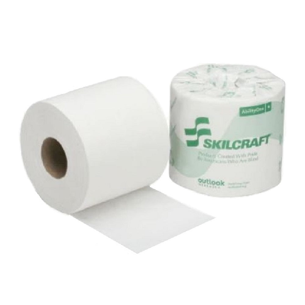 8540016912277 - 2-PLY TOILET TISSUE, SEPTIC SAFE, WHITE BX