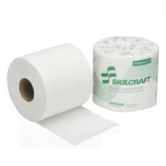 8540016912278 - 2 PLY TOILET TISSUE SEPTIC SAFE - WHITE Bx