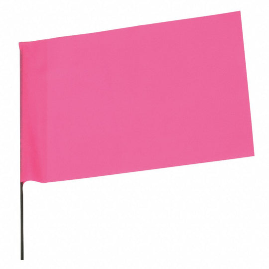 9905016612151 AbilityOne NSN6612151, FLUORESCENT PINK MARKING FLAG, Ct